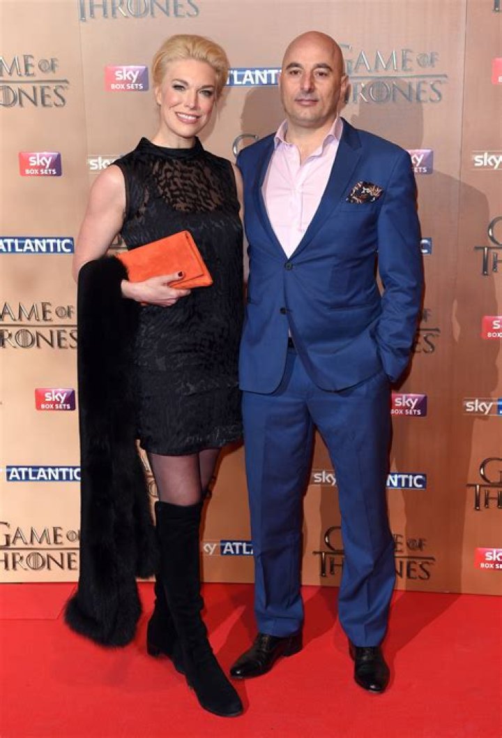 Hannah Waddingham Husband Gianluca Cugnetto Is A Businessman